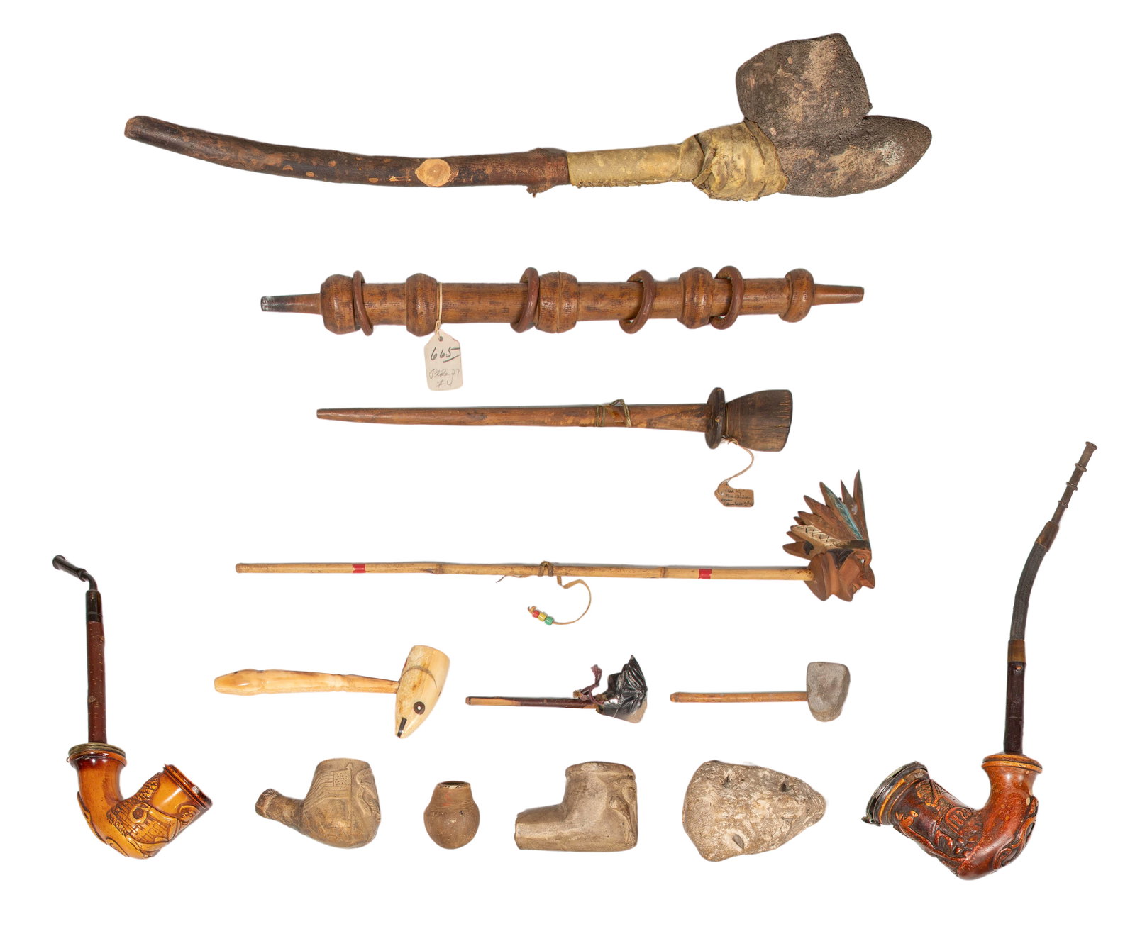Native American and Alaskan Pipe Assortment (1 of 1)