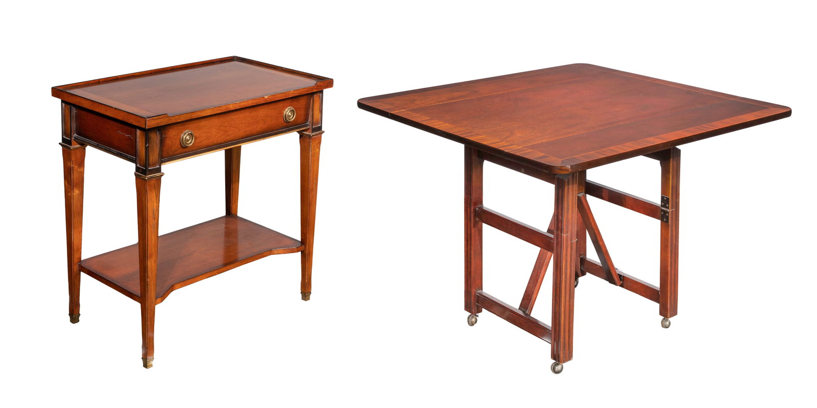 Federal Style Mahogany Tables (1 of 1)