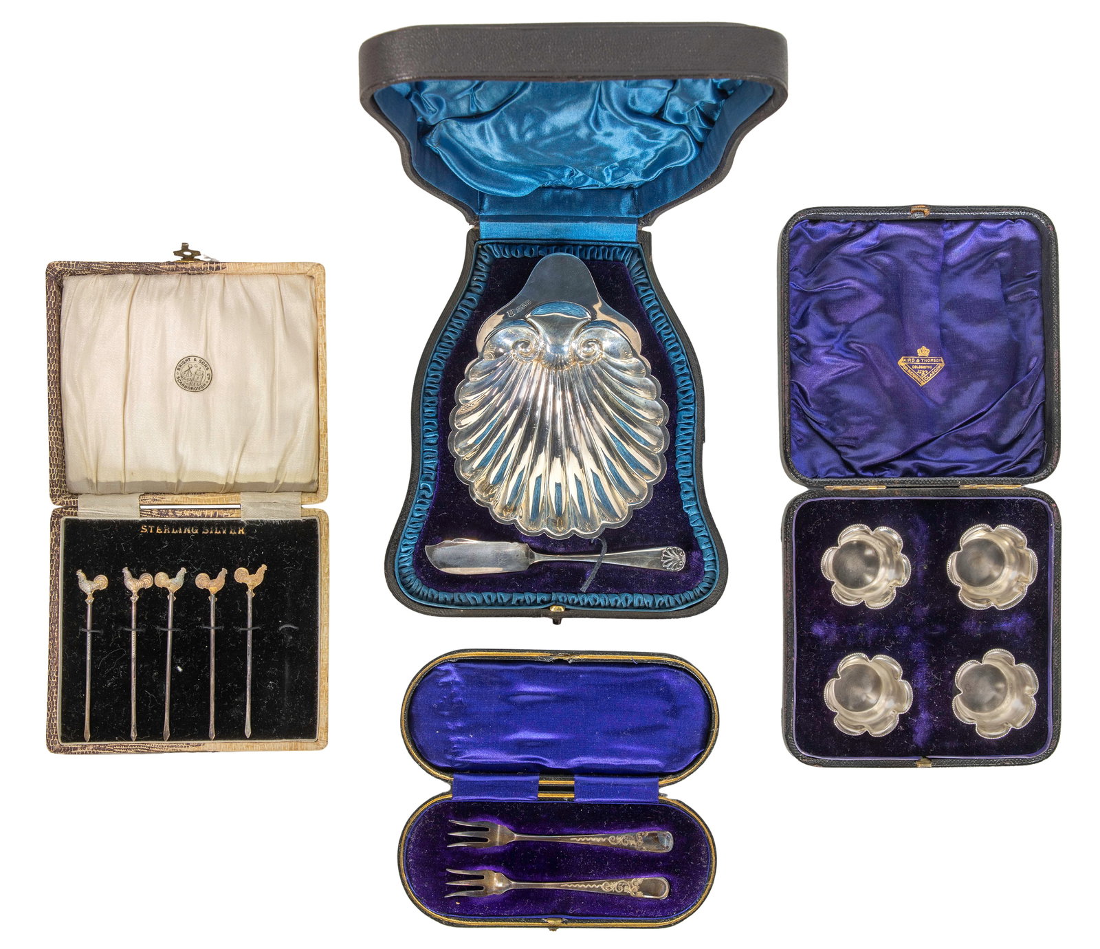 English Sterling Silver Tableware Assortment (1 of 6)