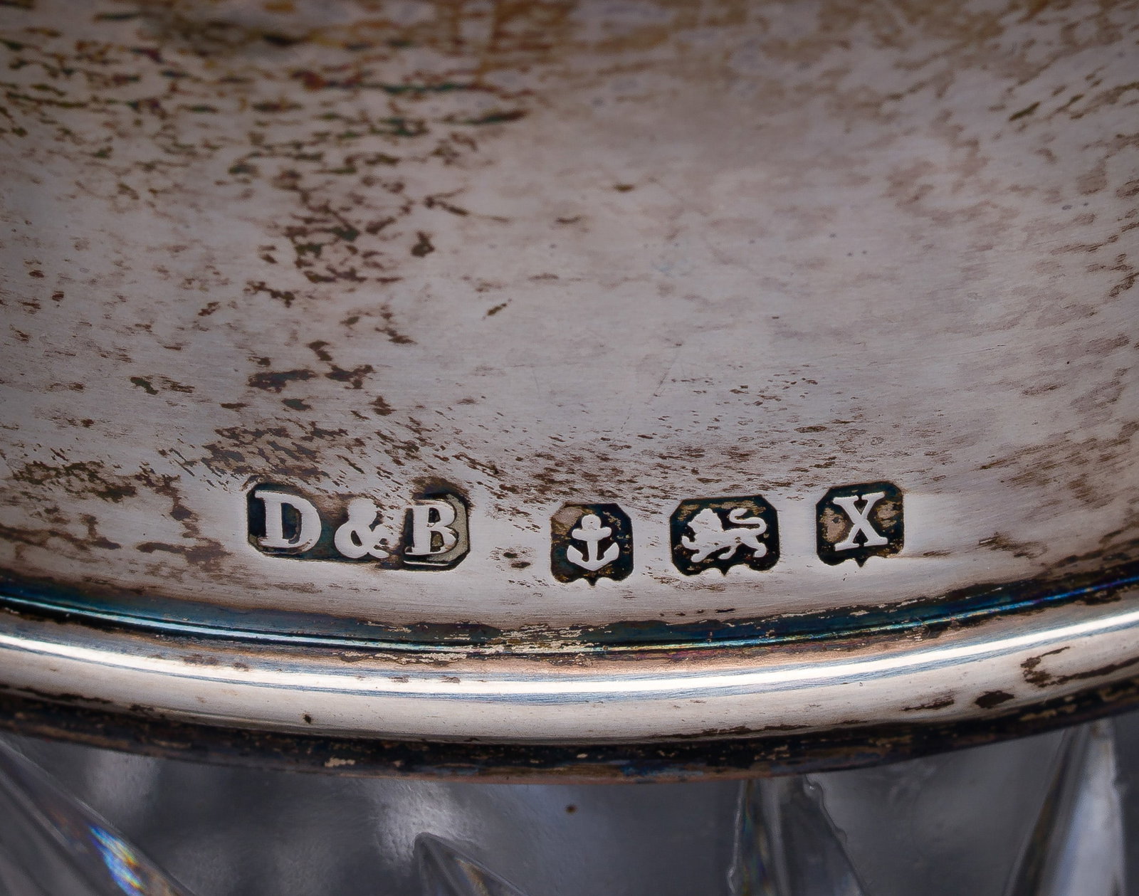 Victorian Sterling Silver Mounted Tableware Assortment - 3