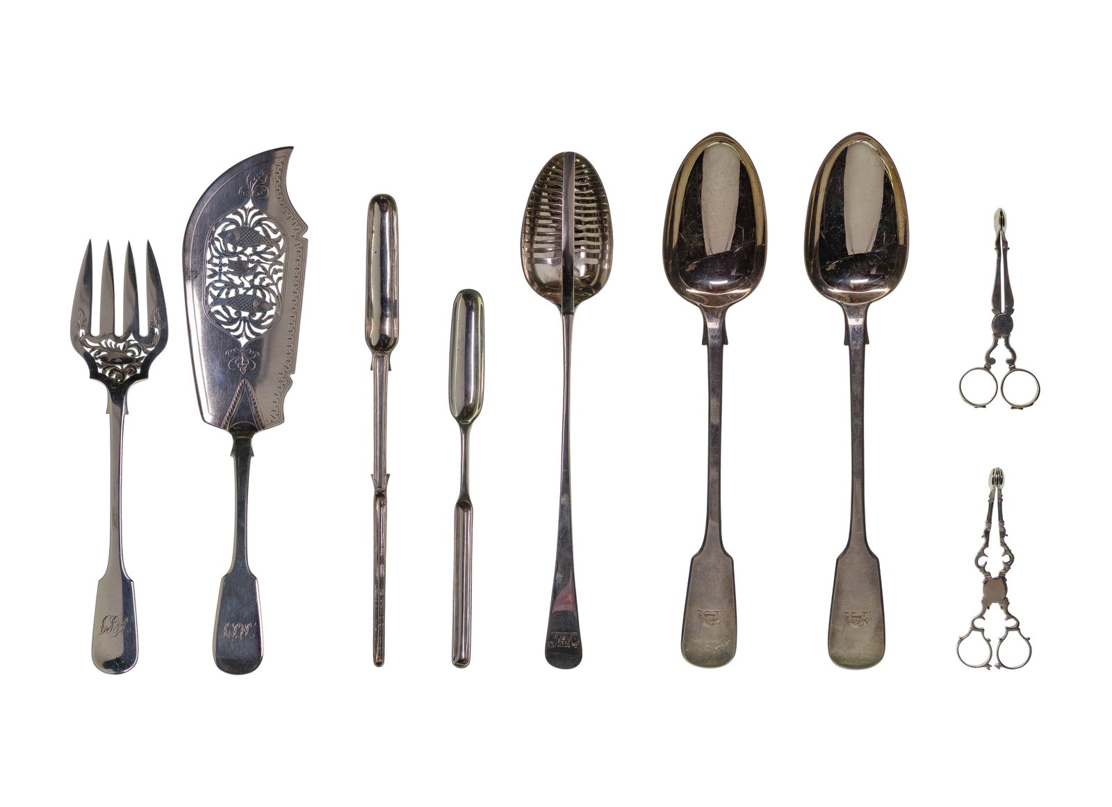 English Sterling Silver Serving Utensil Assortment (1 of 1)