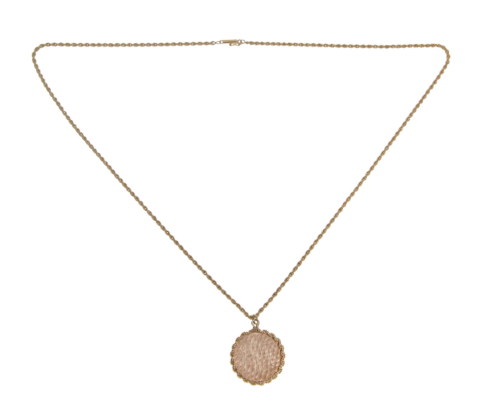 14k Gold Necklace and Pendant (1 of 3)