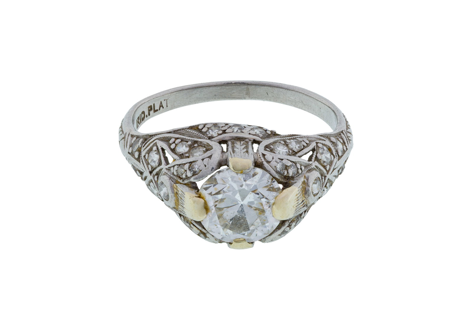 Platinum and Diamond Ring (1 of 3)