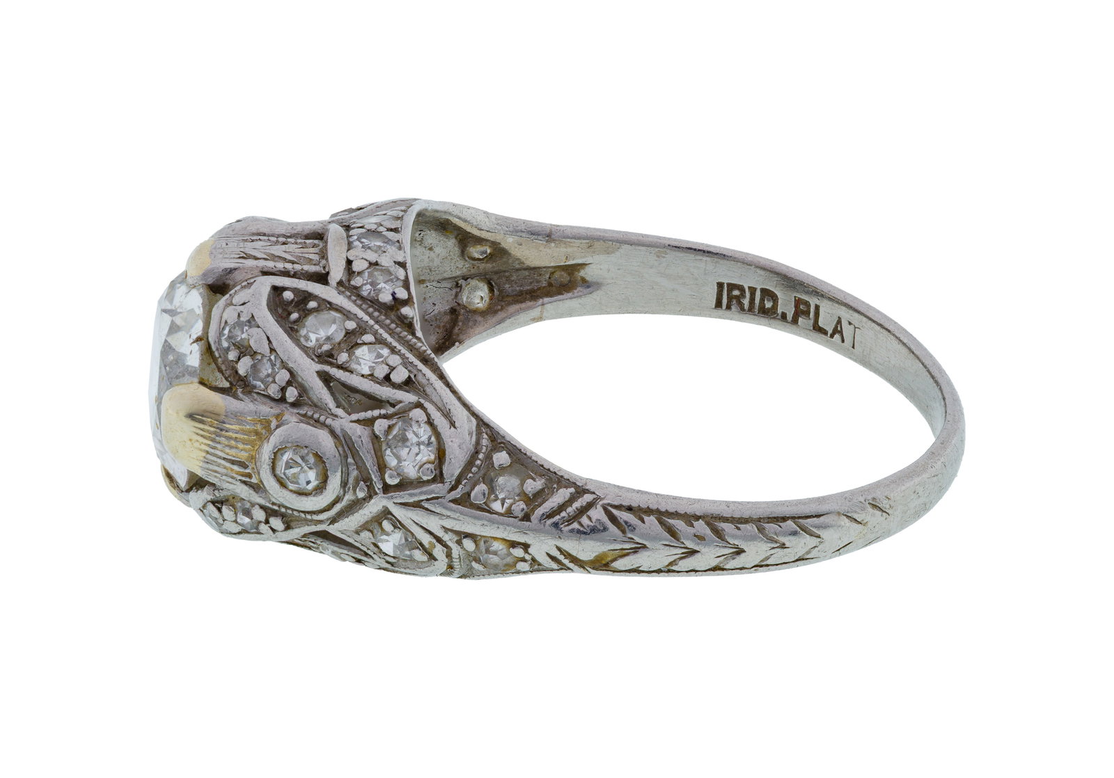 Platinum and Diamond Ring - 2