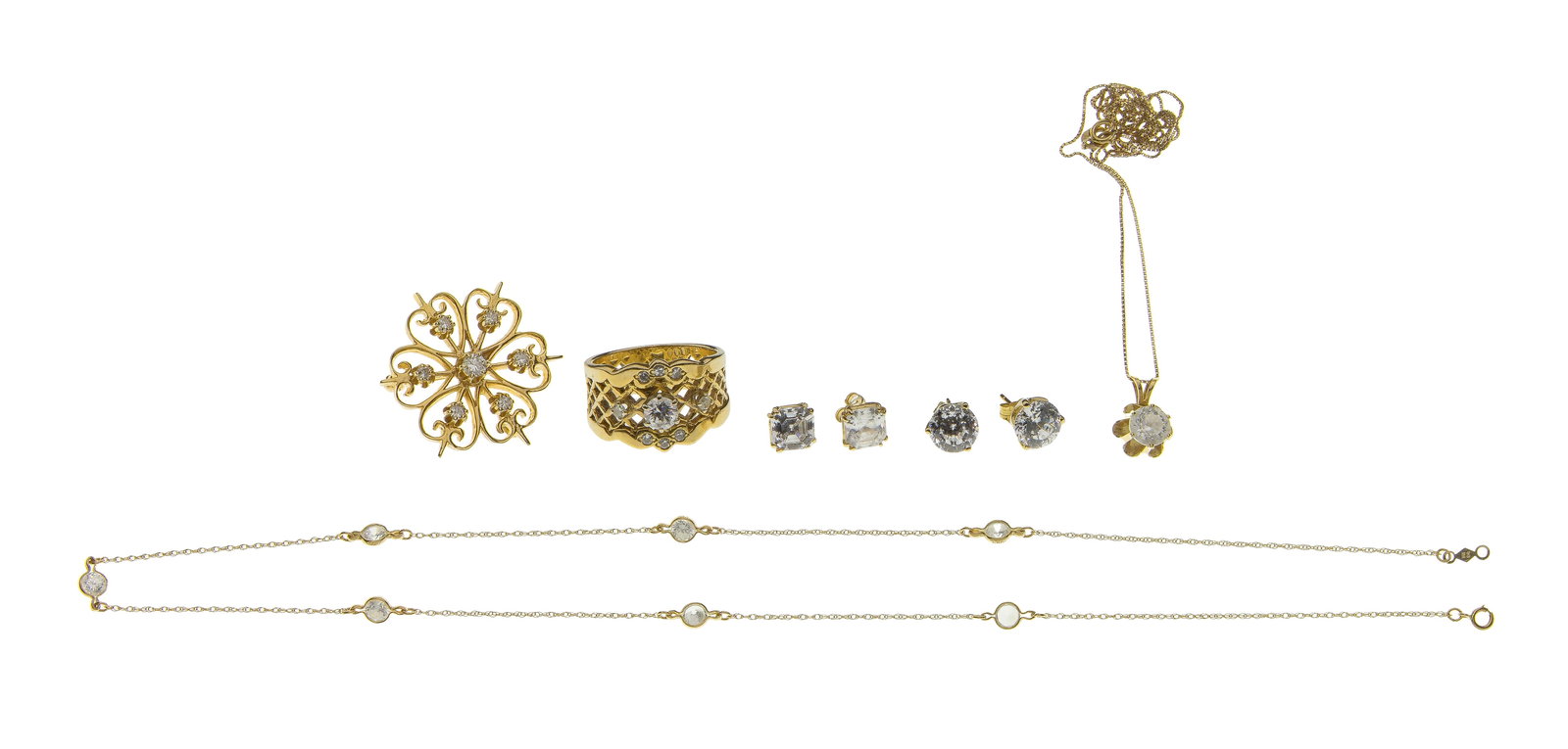 14k Yellow Gold Jewelry Assortment (1 of 1)