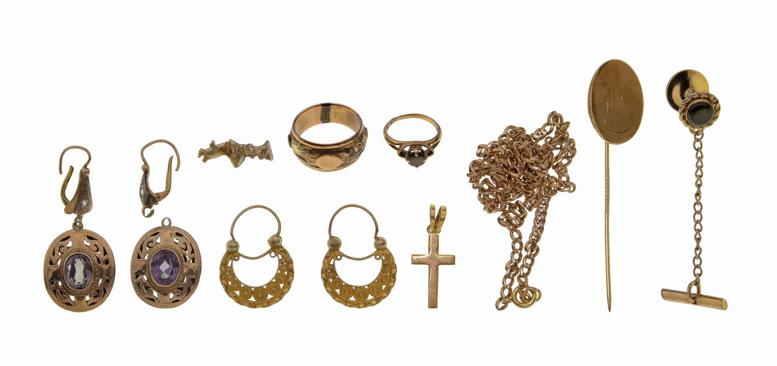Mixed Gold Jewelry Assortment (1 of 1)