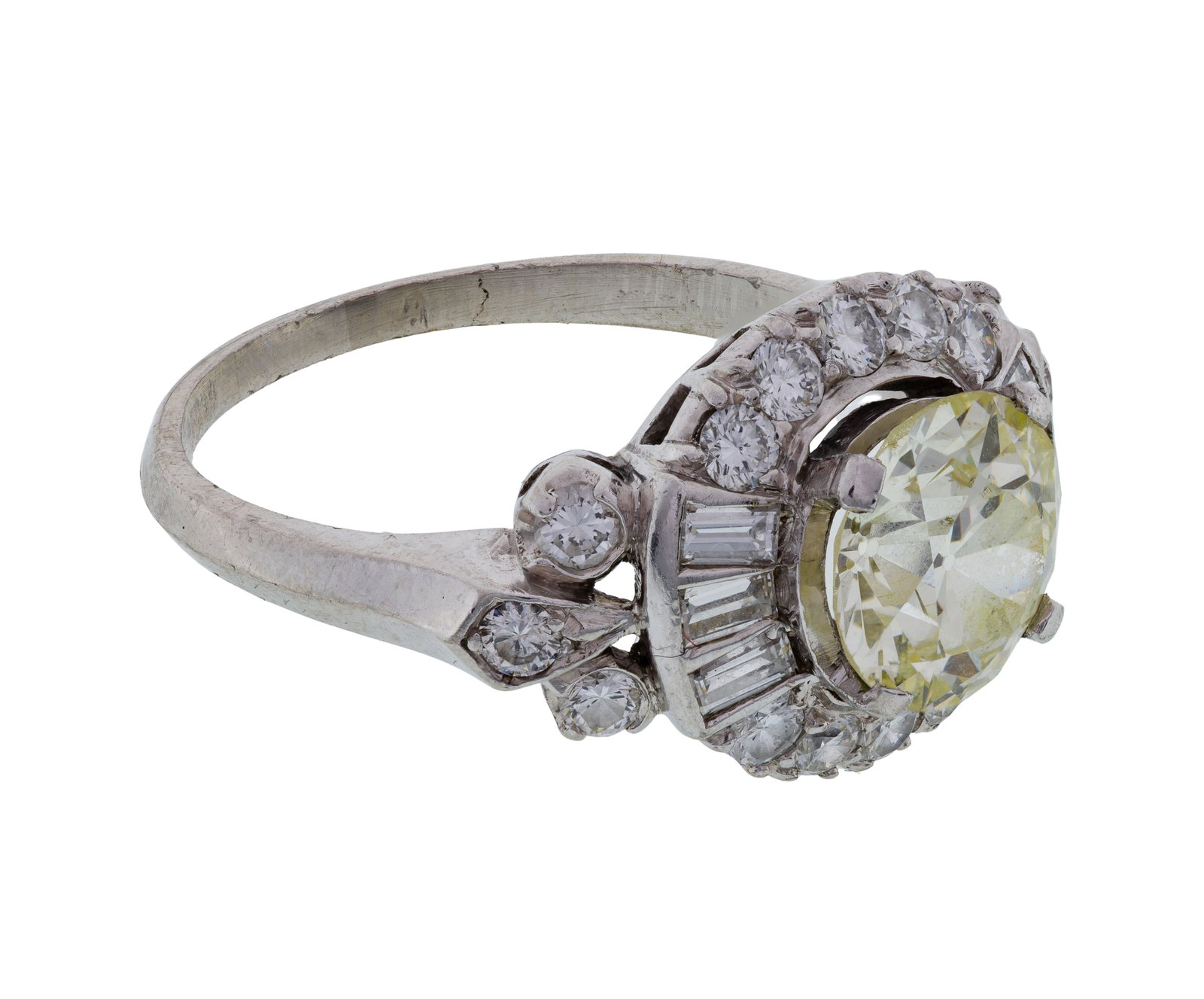 Platinum and Diamond Ring (1 of 3)