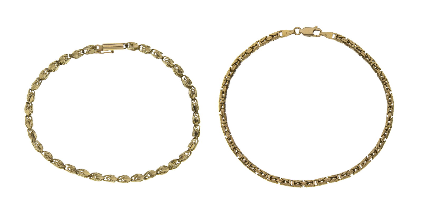 14k Yellow Gold Bracelets (1 of 2)