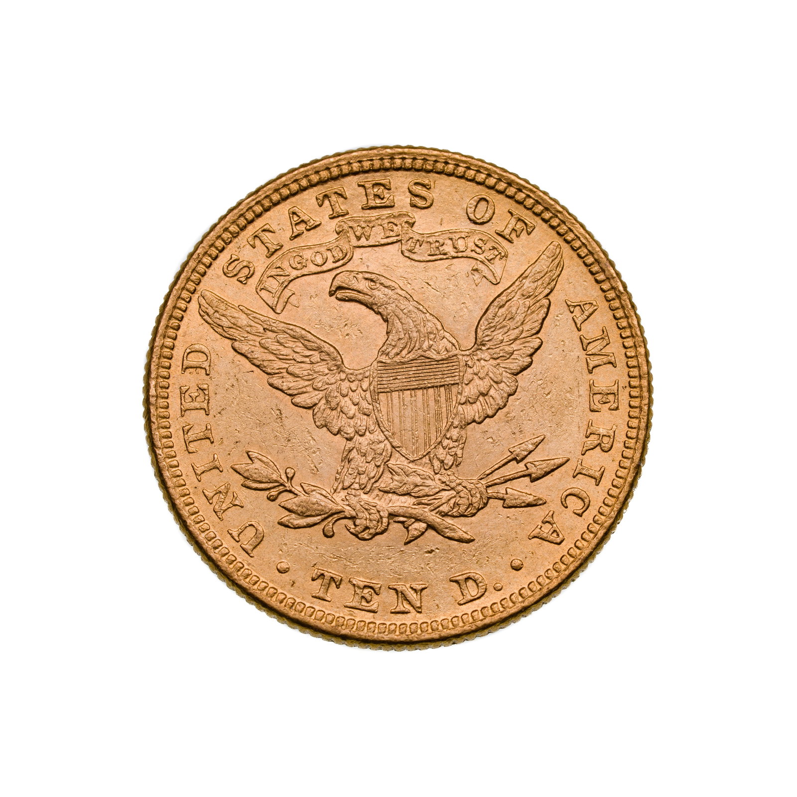 1901 $10 Eagle Gold - 2