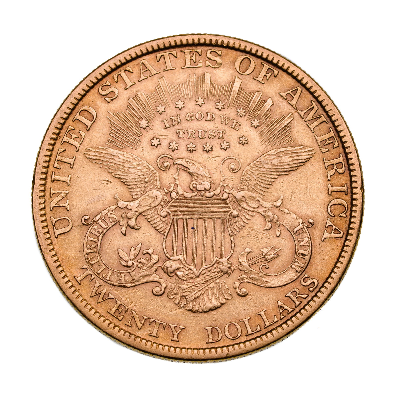 1895 $20 Double Eagle Gold - 2