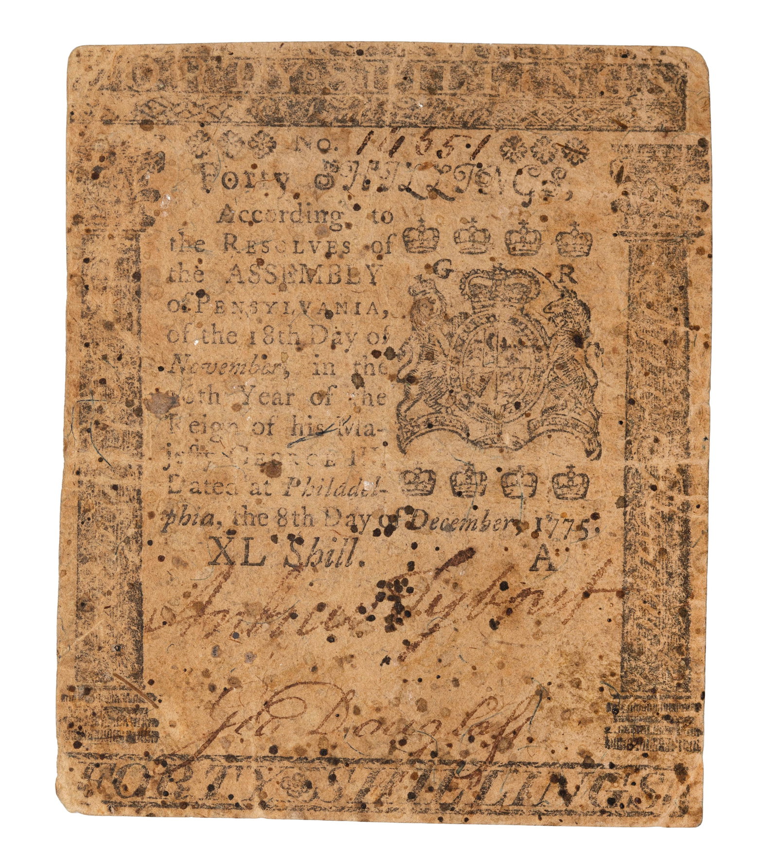 Colonial Currency - 2