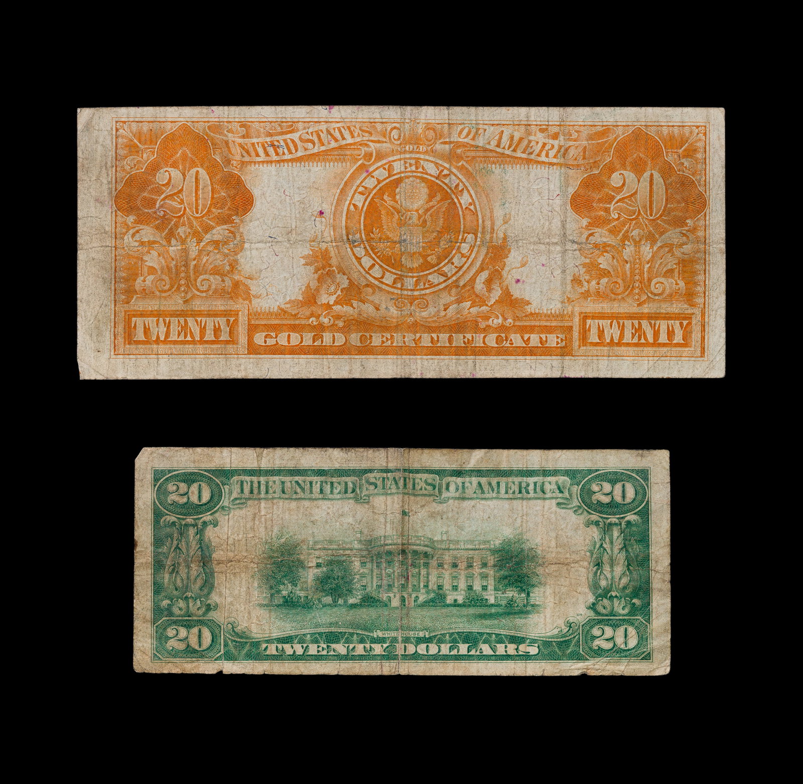 $20 Gold Certificates - 2