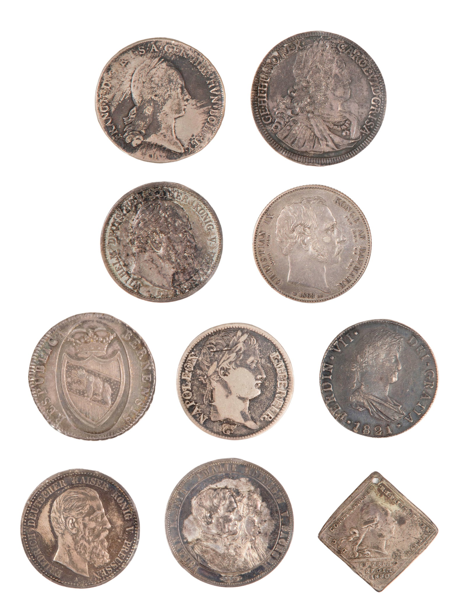 World Silver Coin Assortment (1 of 2)