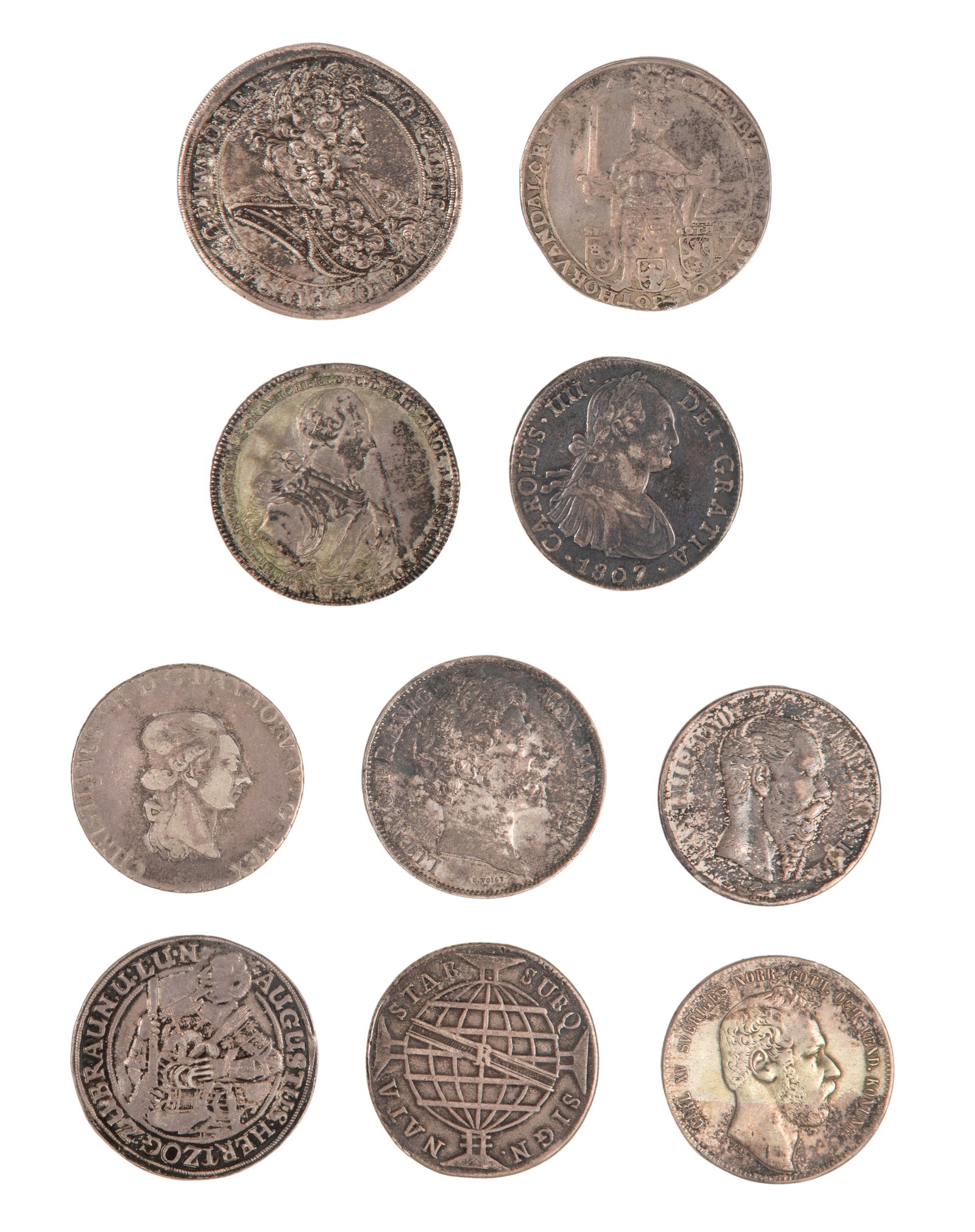 World Silver Coin Assortment (1 of 1)