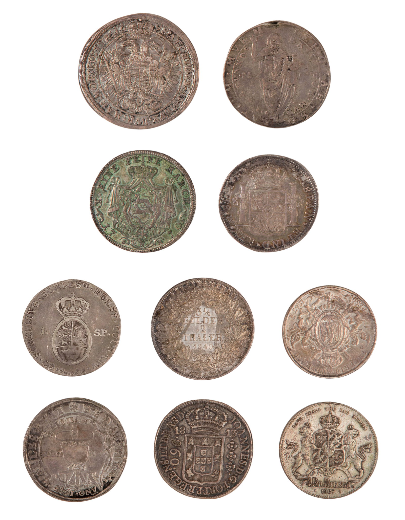 World Silver Coin Assortment - 2