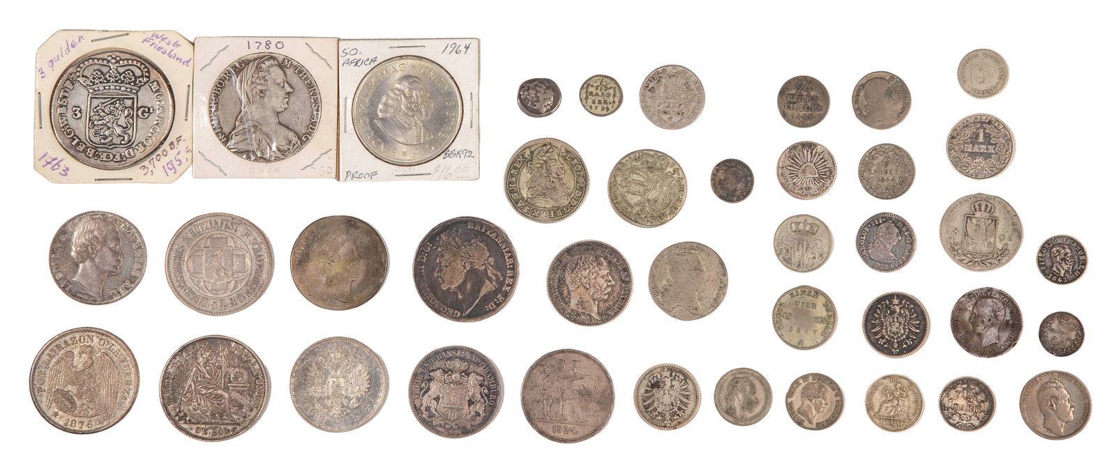 World Silver Coin Assortment (1 of 1)