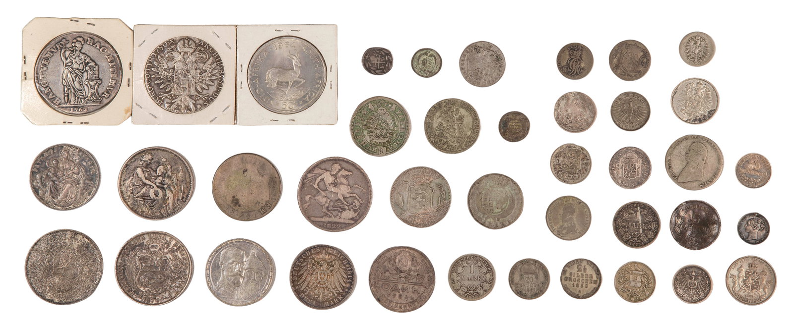 World Silver Coin Assortment - 2