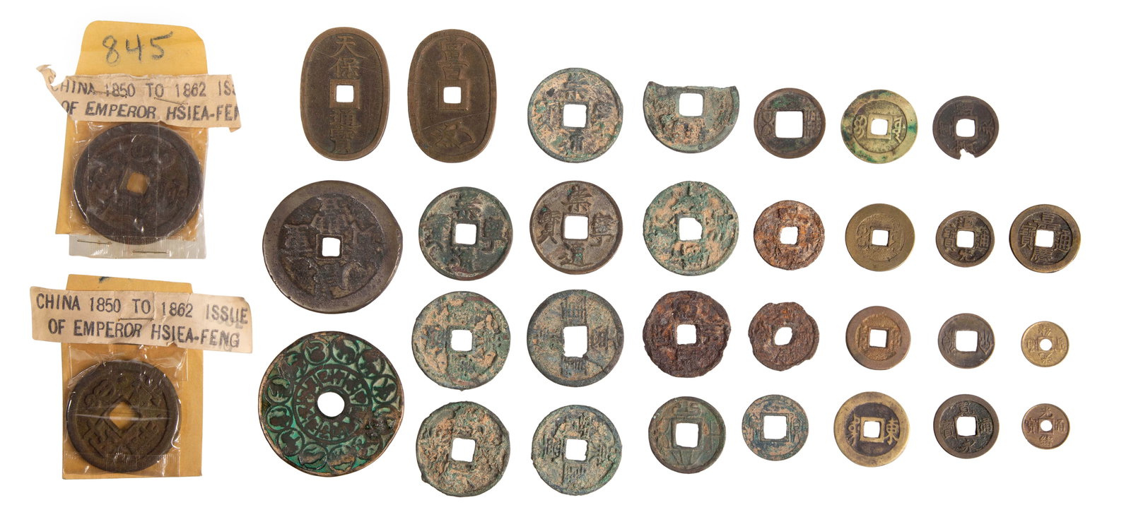 Asian Coin and Token Assortment (1 of 1)