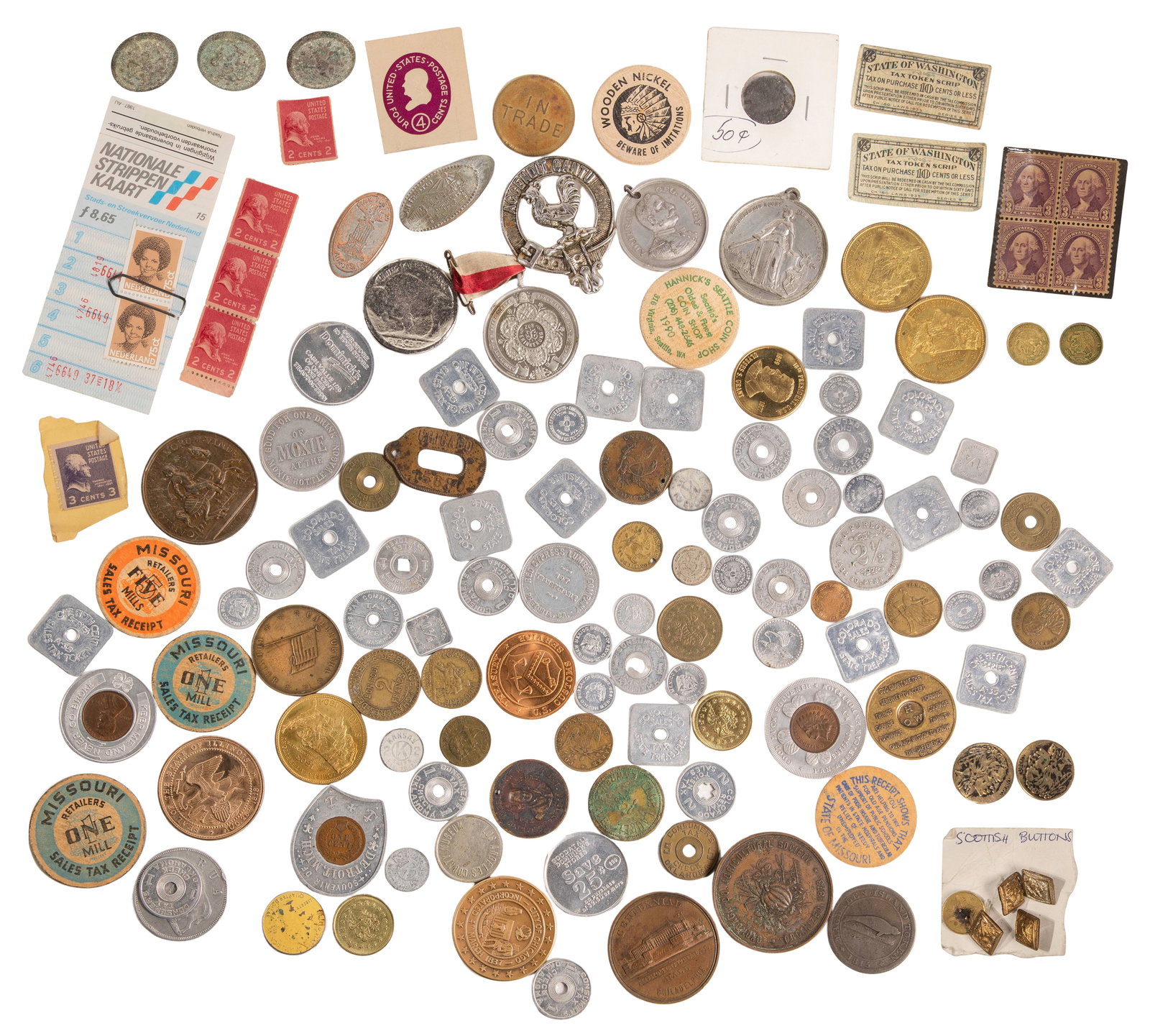 Token and Medal Assortment (1 of 1)