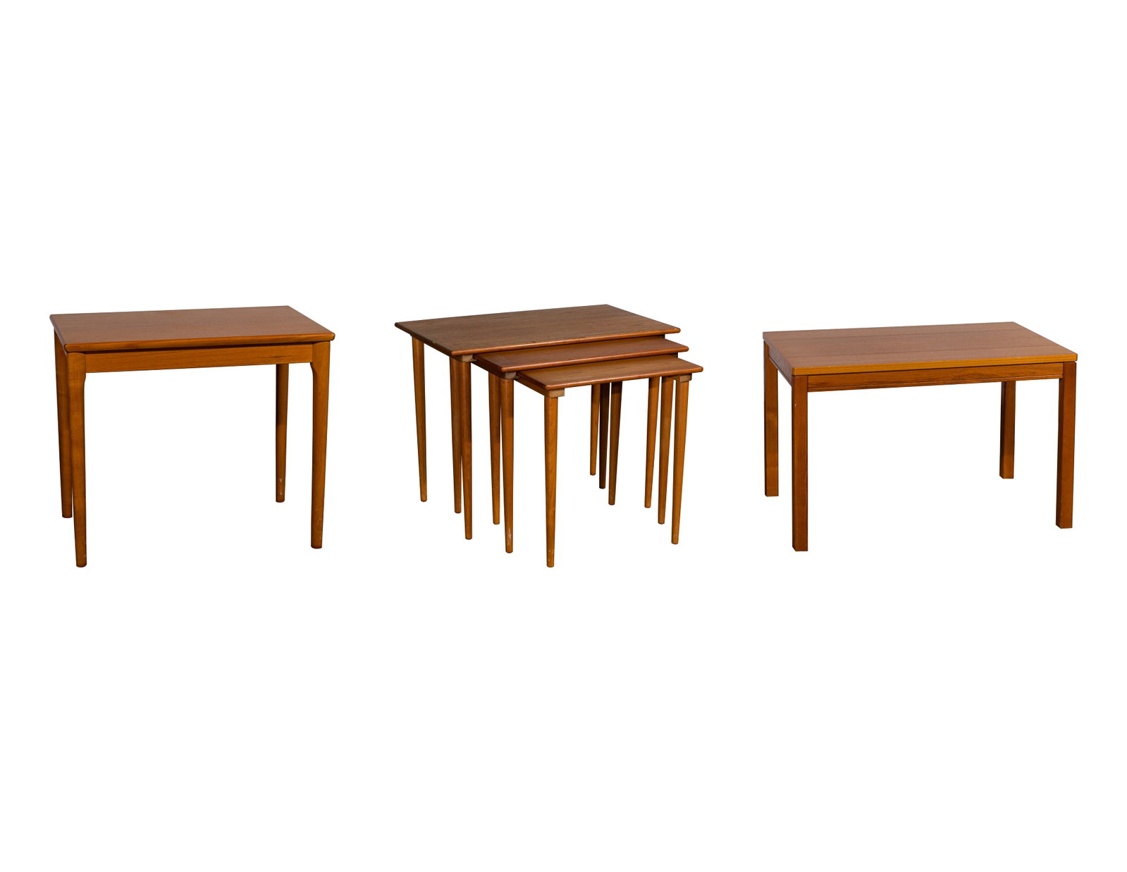 Mid-Century Modern Teak Table Assortment (1 of 5)