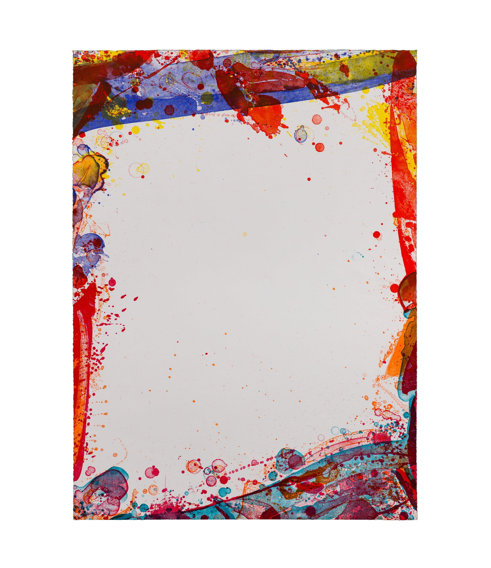 Sam Francis (American, 1923-1994) 'Veiled Sail' Lithograph (1 of 3)