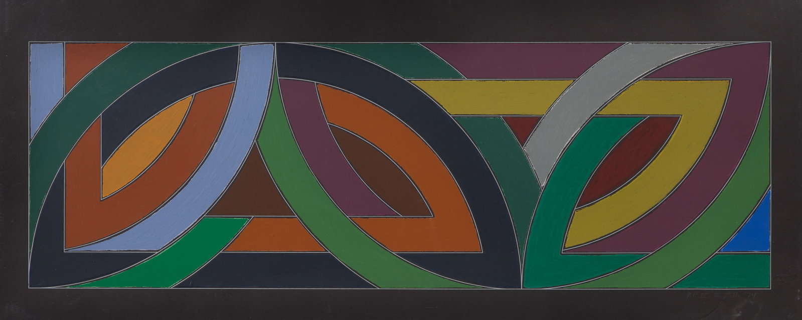 Frank Stella (American, 1936-2024) 'York Factory II' Serigraph (1 of 14)