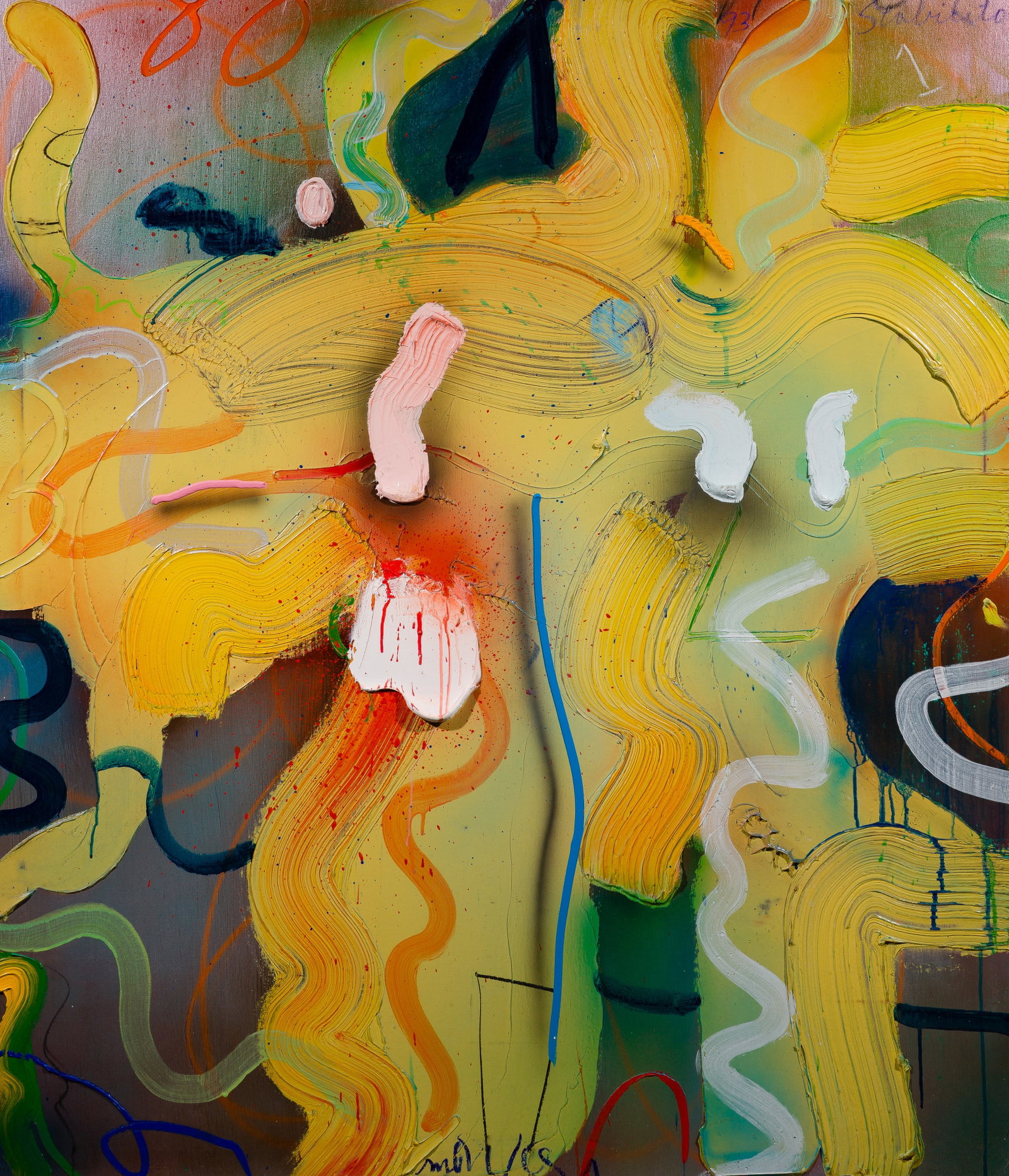 Joseph Stabilito (American, b.1955) 'Monkey Business' Acrylic on Canvas (1 of 3)