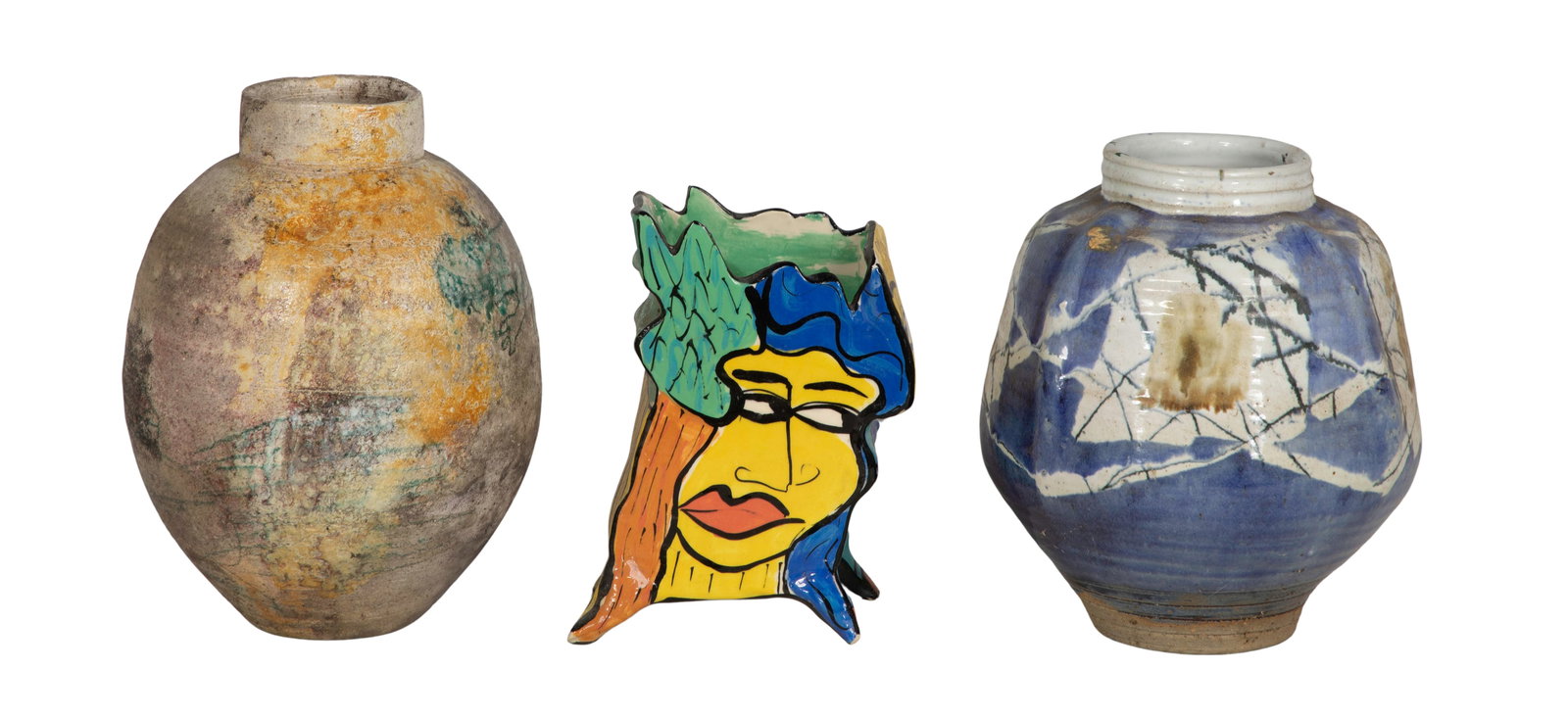 Alan Bennett Studio Pottery Vases - 3
