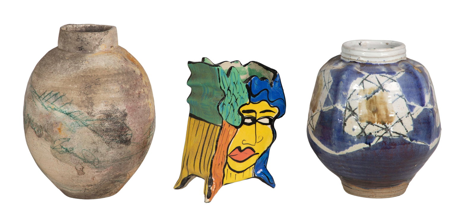 Alan Bennett Studio Pottery Vases - 4