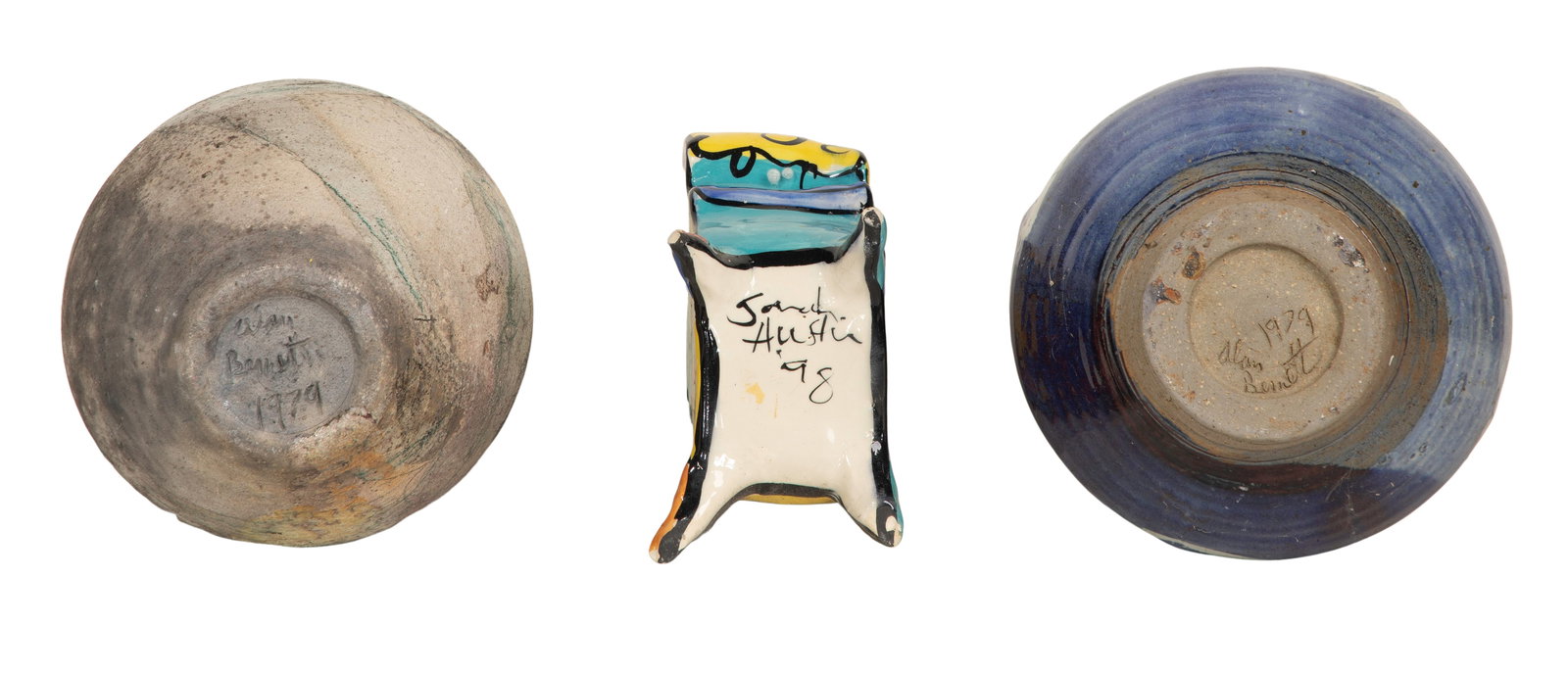 Alan Bennett Studio Pottery Vases - 5
