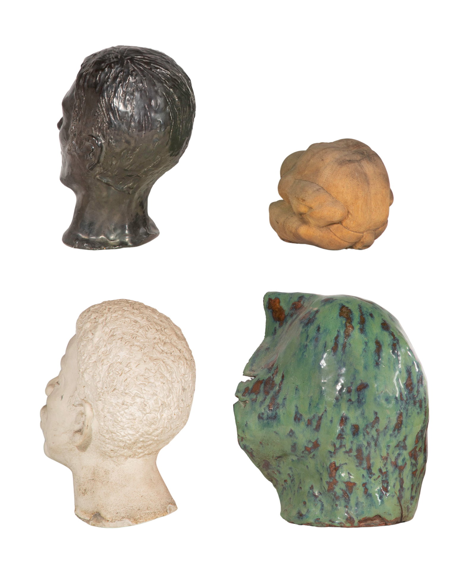 Studio Pottery Bust Assortment - 2