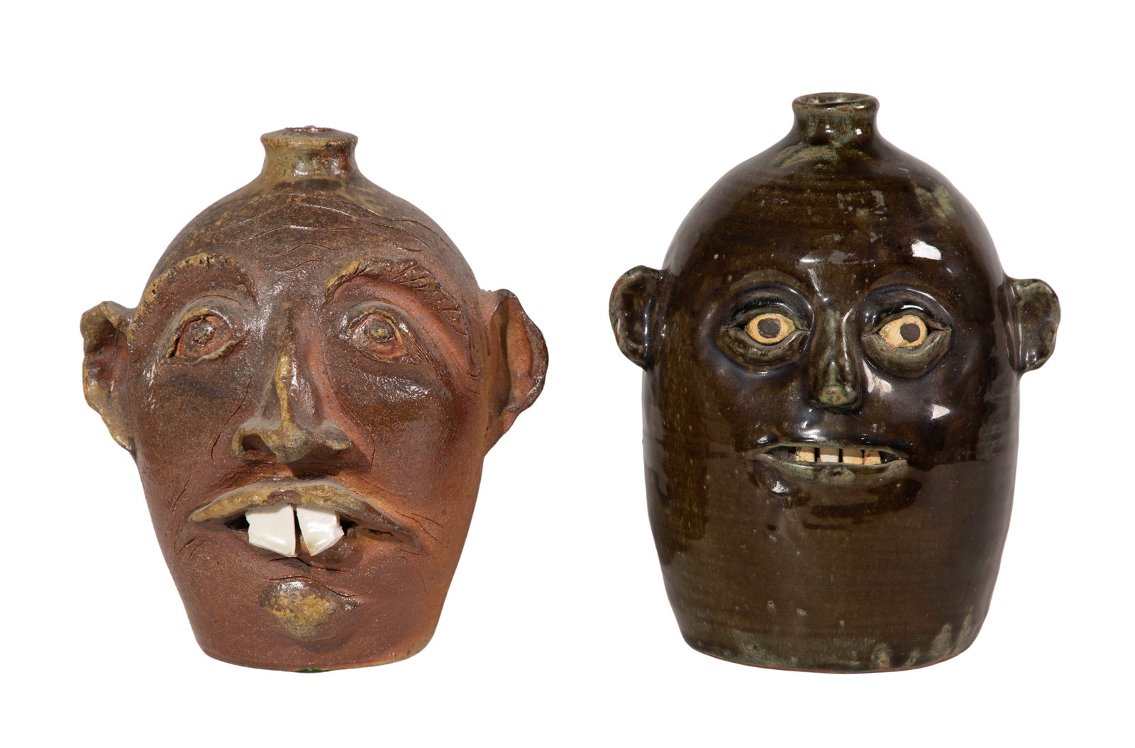 Reggie Meaders Ugly Face Pottery Jug (1 of 5)