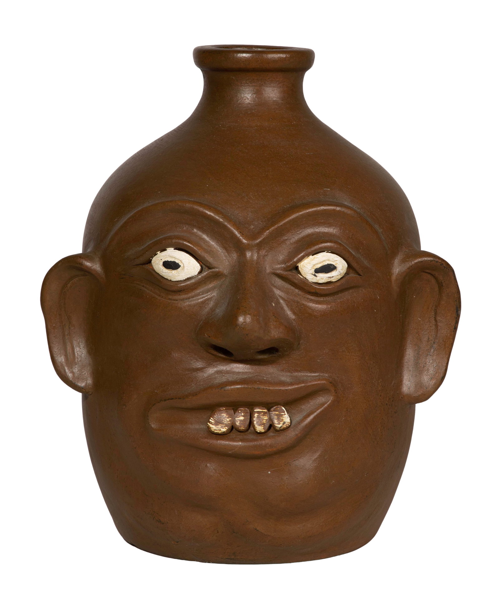 Ugly Face Pottery Jug (1 of 5)