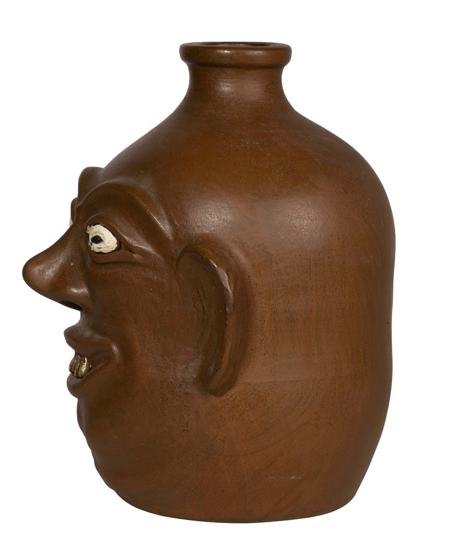 Ugly Face Pottery Jug - 2