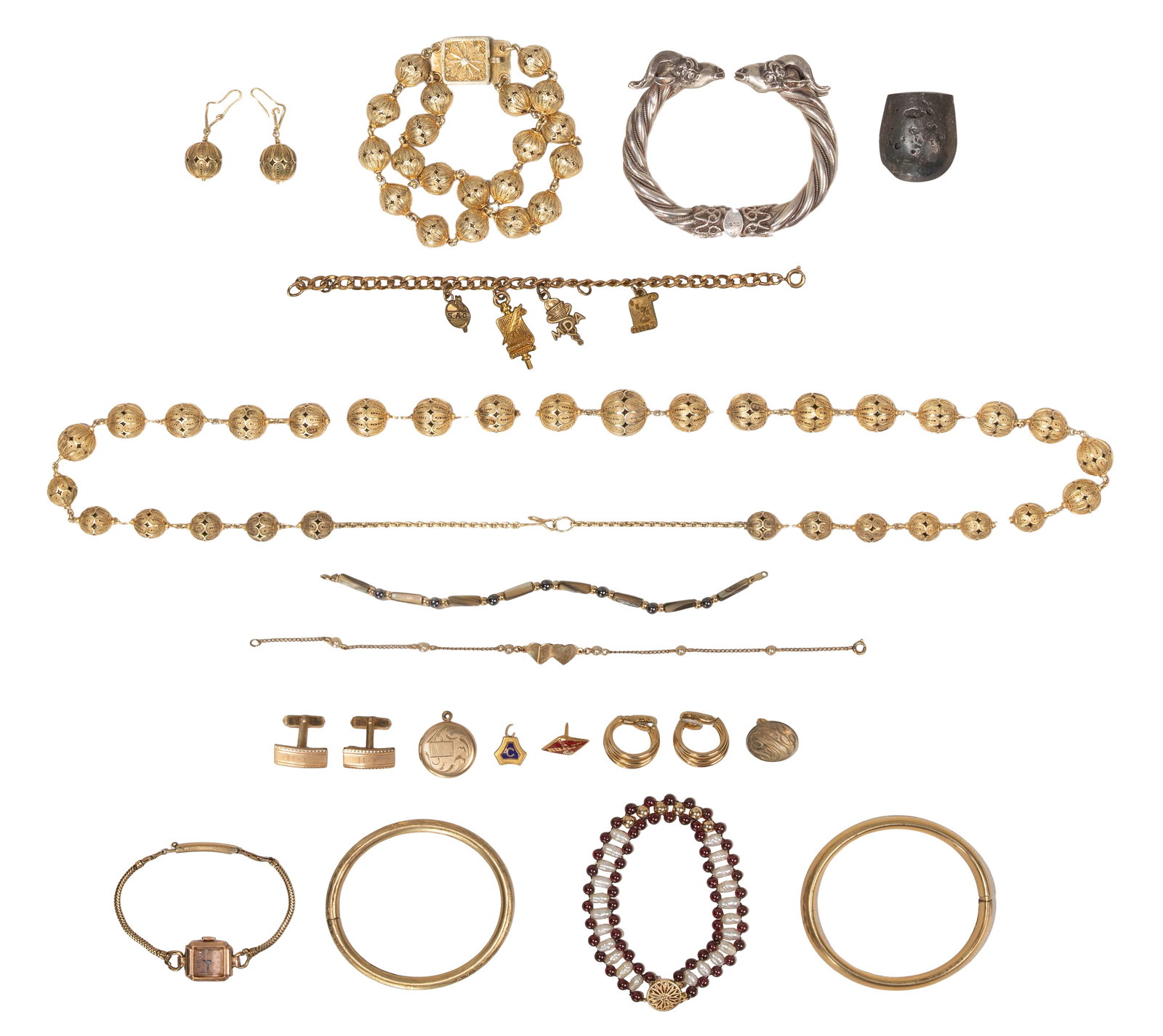 Silver and Costume Jewelry Assortment (1 of 2)