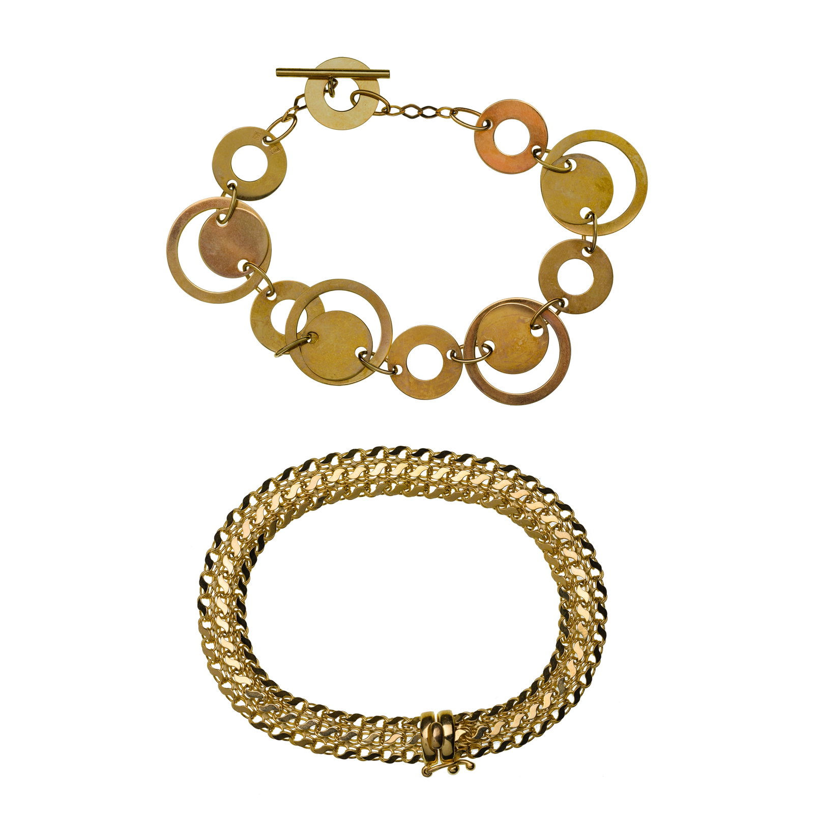 14k Yellow Gold Bracelets (1 of 2)