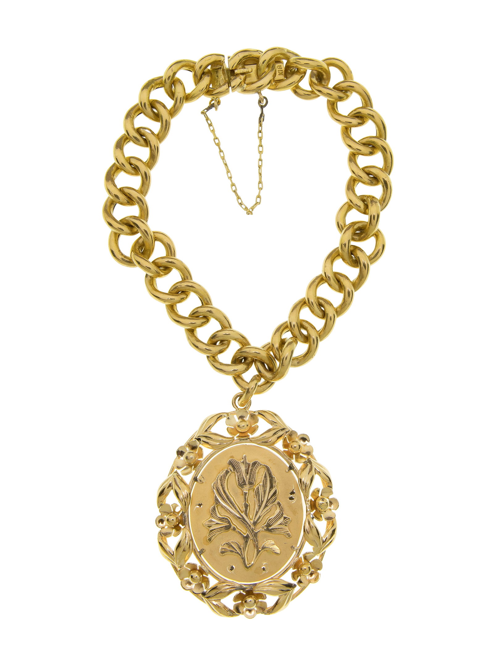 18k Yellow Gold Charm Bracelet (1 of 3)
