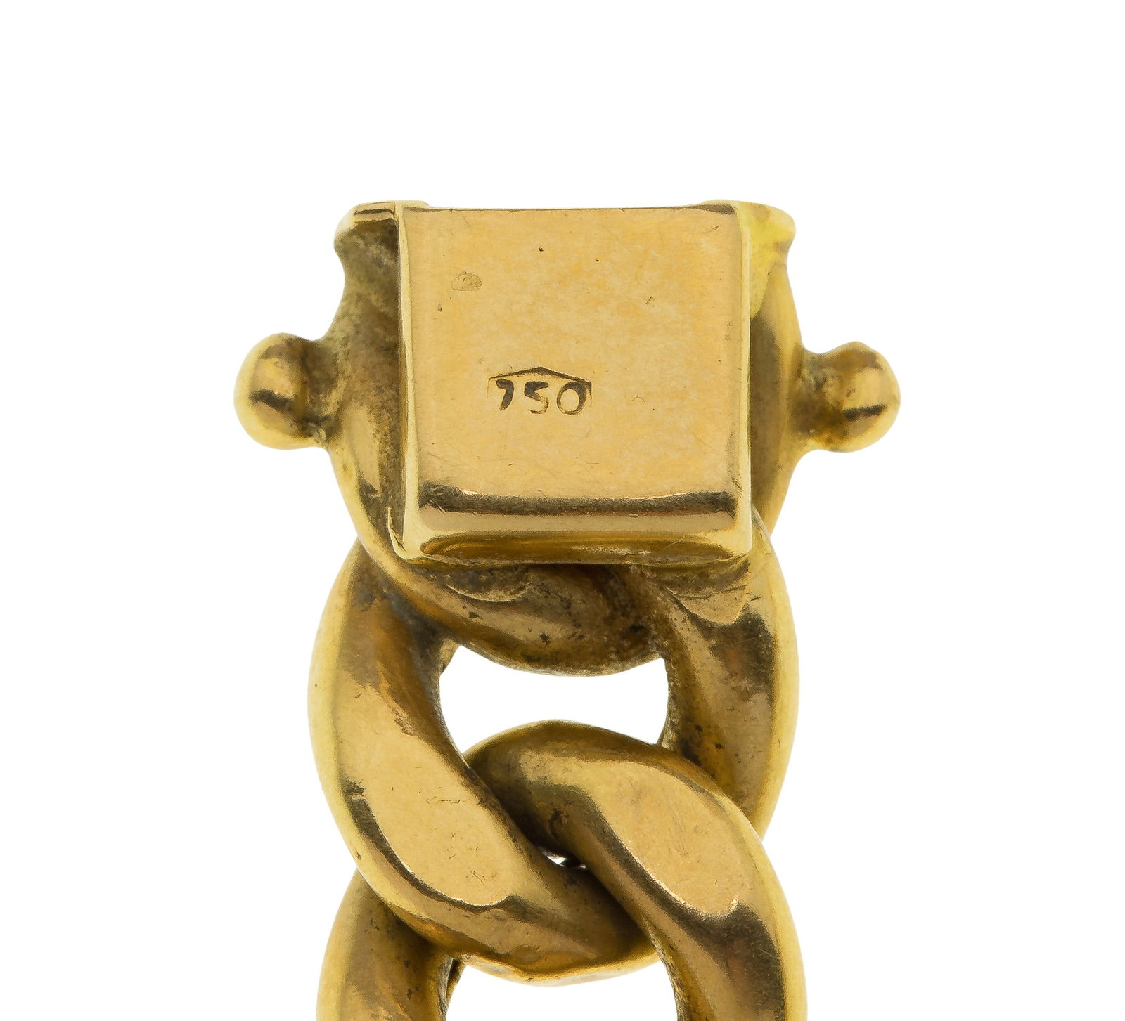 18k Yellow Gold Identification Bracelet - 3