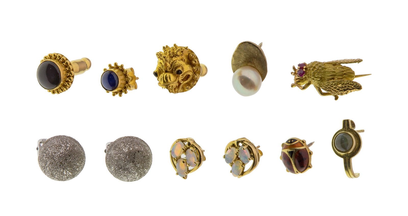 21k and 18k Yellow Gold Jewelry Assortment (1 of 1)