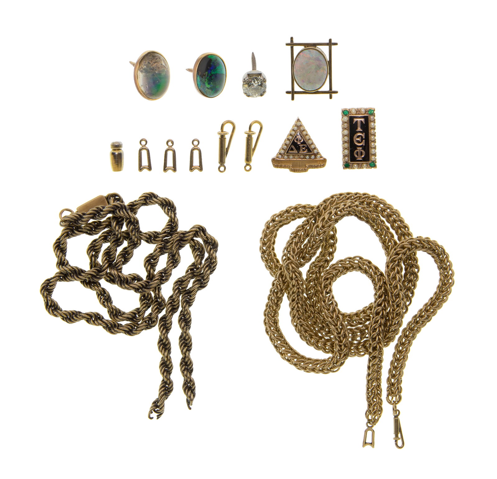 10k, 9k and 8k Yellow Gold Jewelry Assortment (1 of 1)
