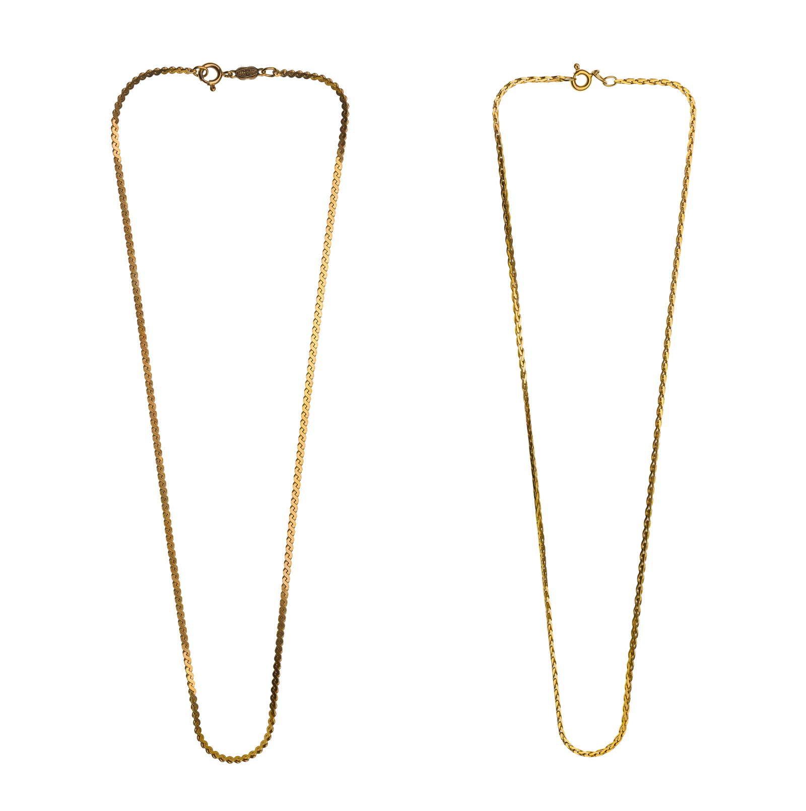 14k Yellow Gold Necklaces (1 of 2)