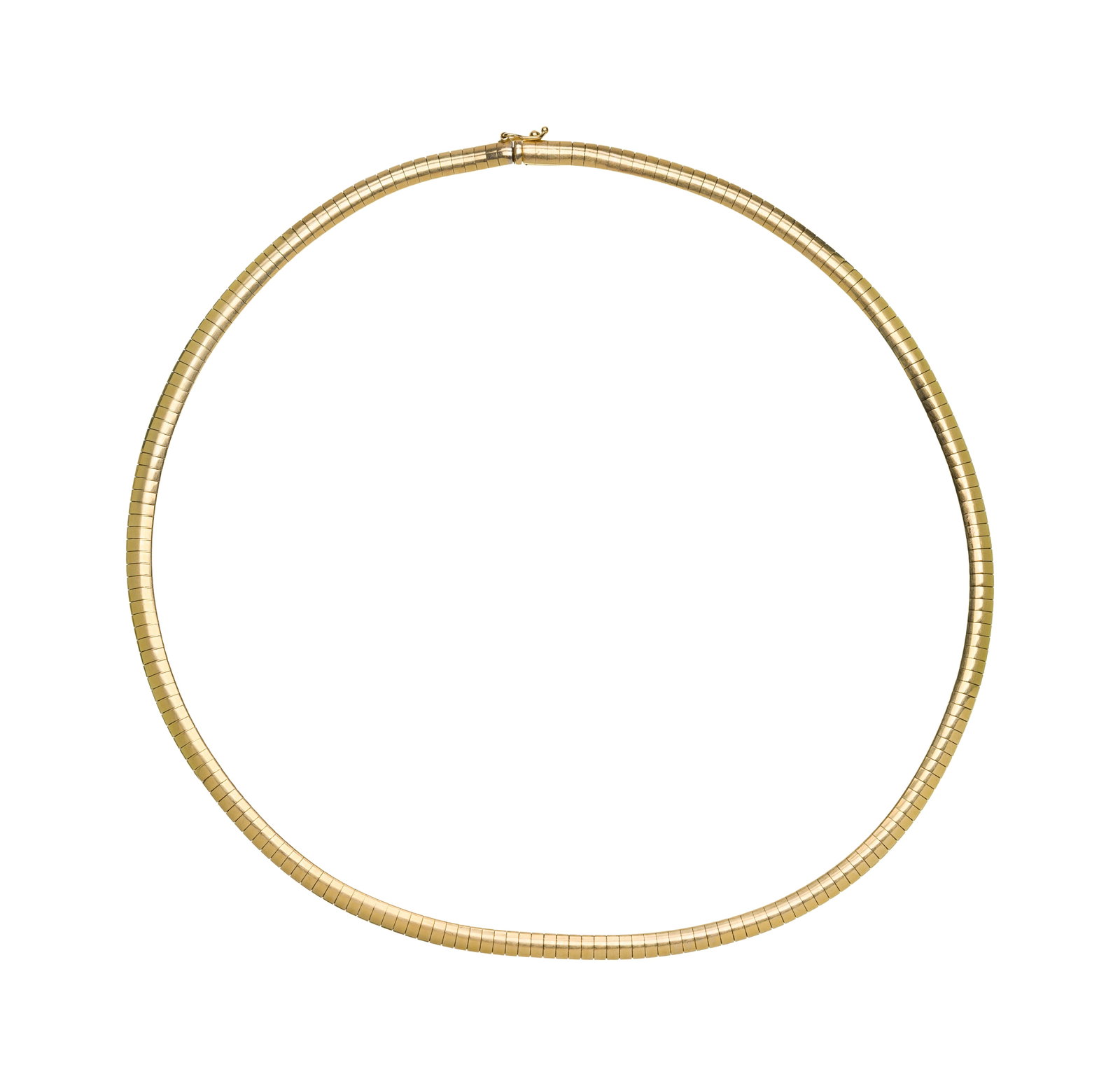 14k Yellow Gold Omega Necklace (1 of 2)