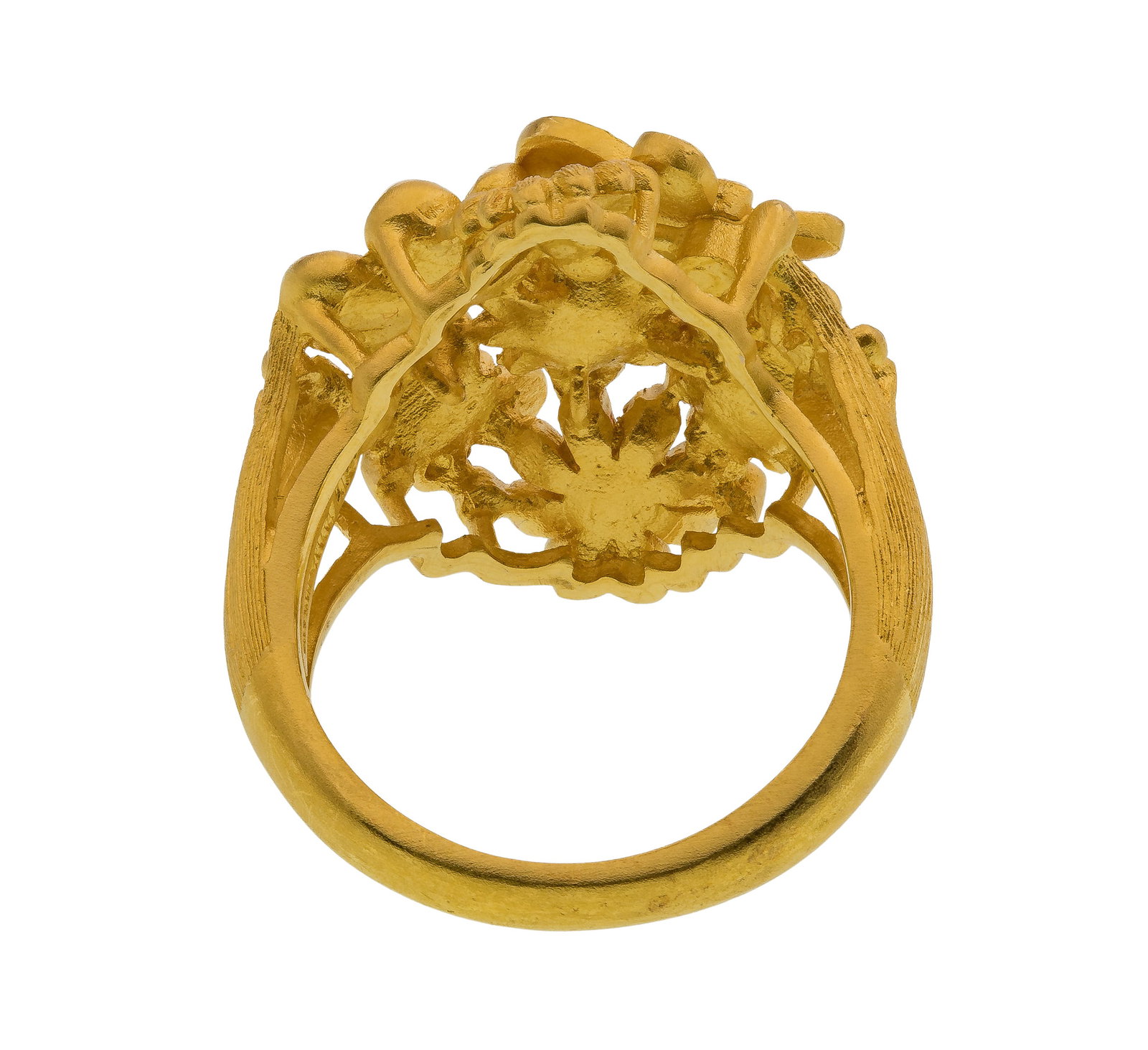 Prima 24k Yellow Gold Ring - 2