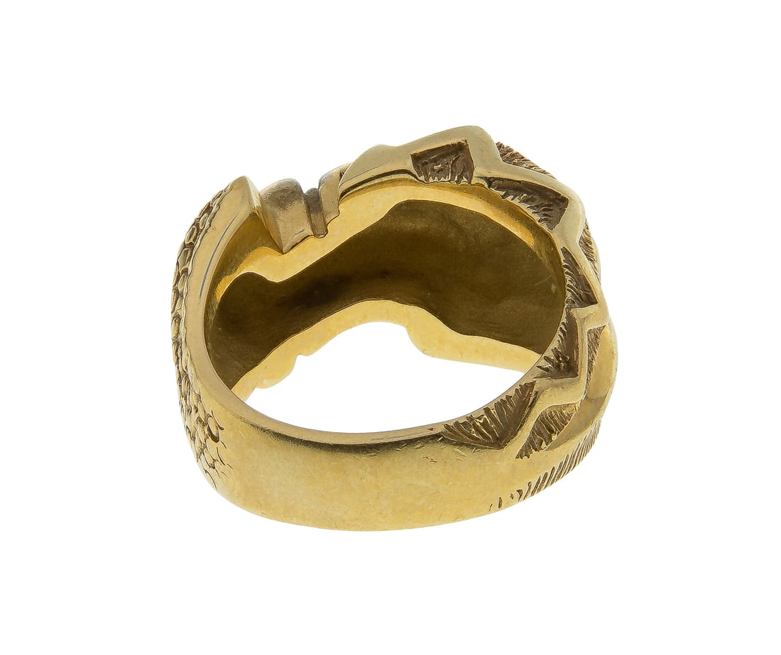 14k Yellow Gold Ring - 2