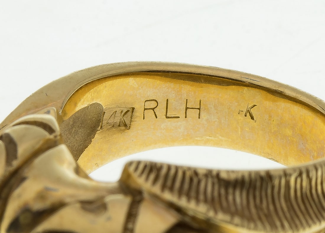 14k Yellow Gold Ring - 3