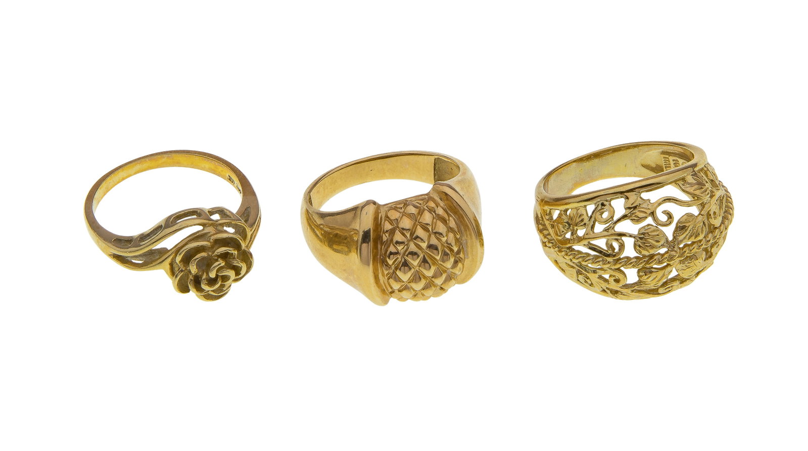 14k Yellow Gold Ring Assortment (1 of 2)