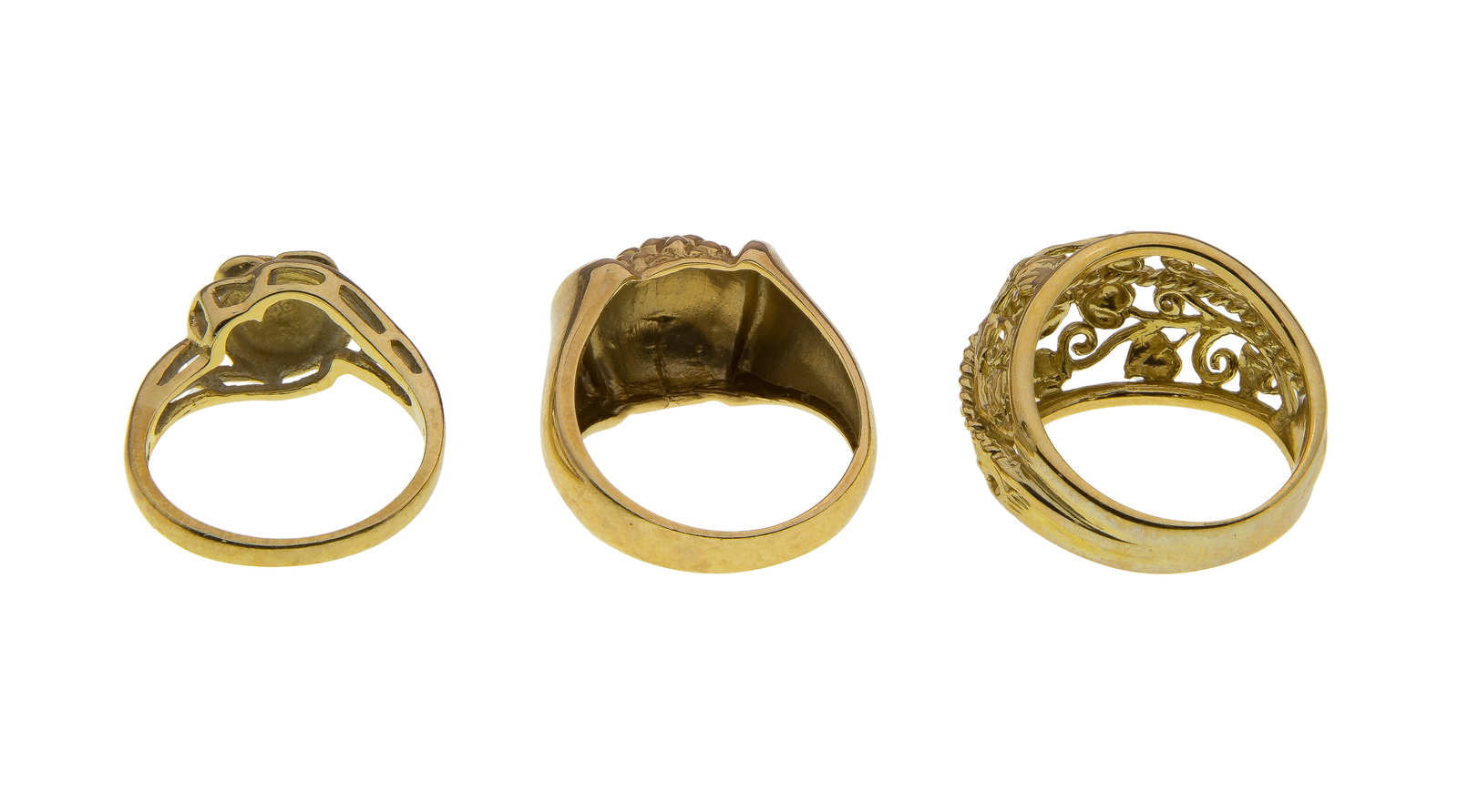 14k Yellow Gold Ring Assortment - 2