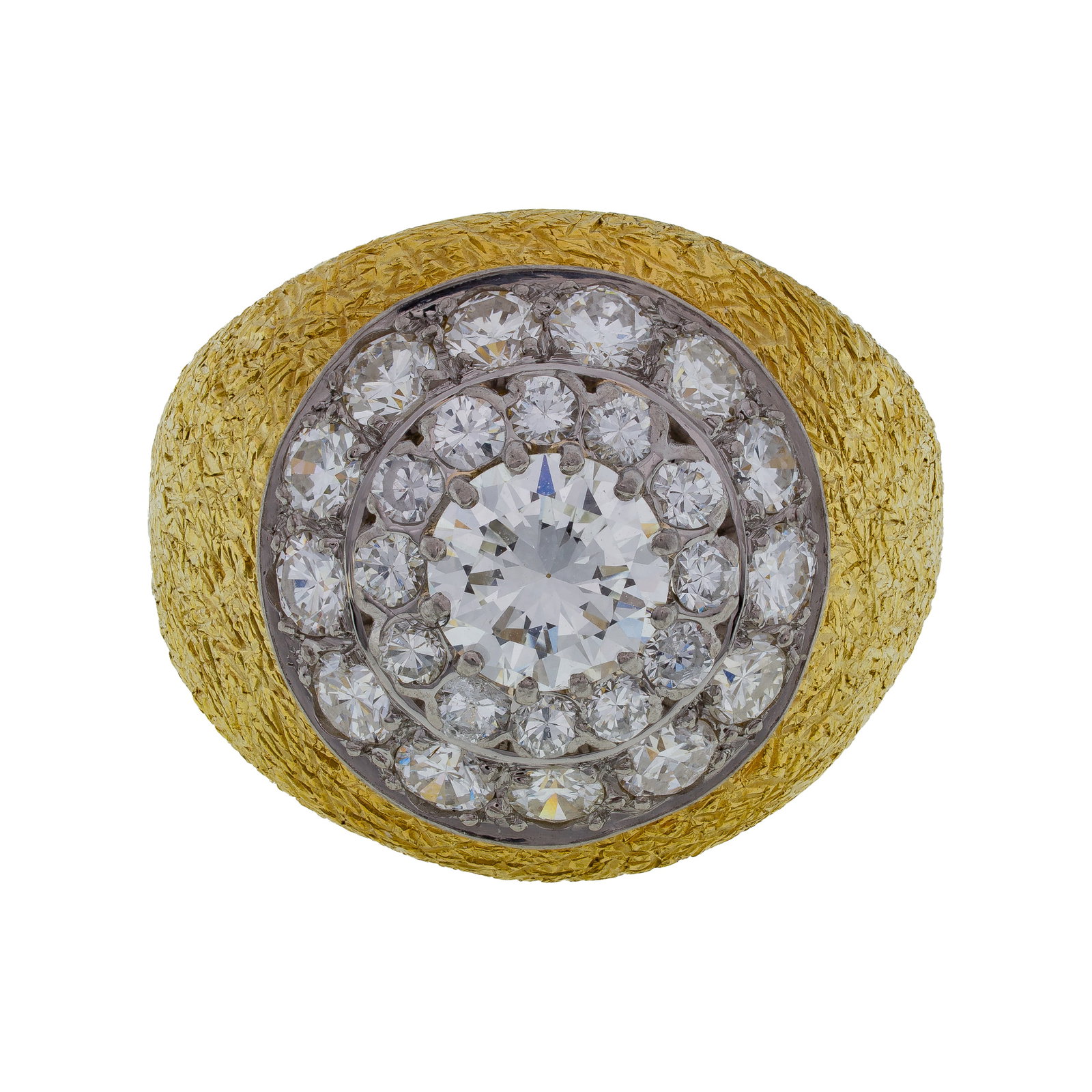 18k Yellow Gold and Diamond Ring (1 of 4)