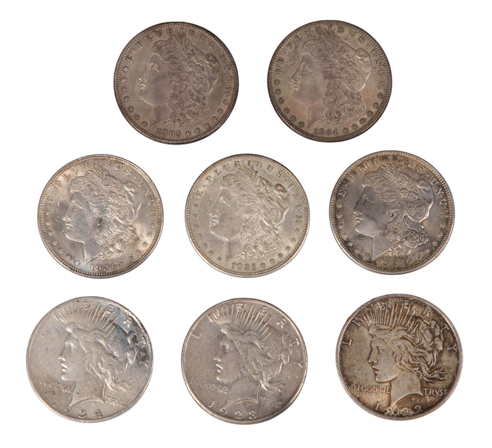 Morgan and Peace $1 Assortment (1 of 2)