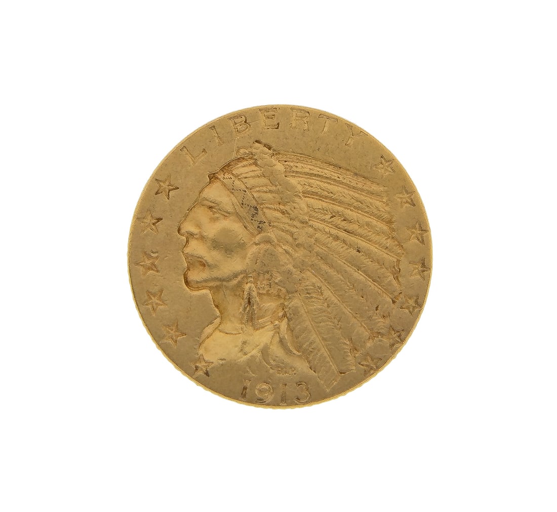 1913 $5 Indian Gold Coin (1 of 2)